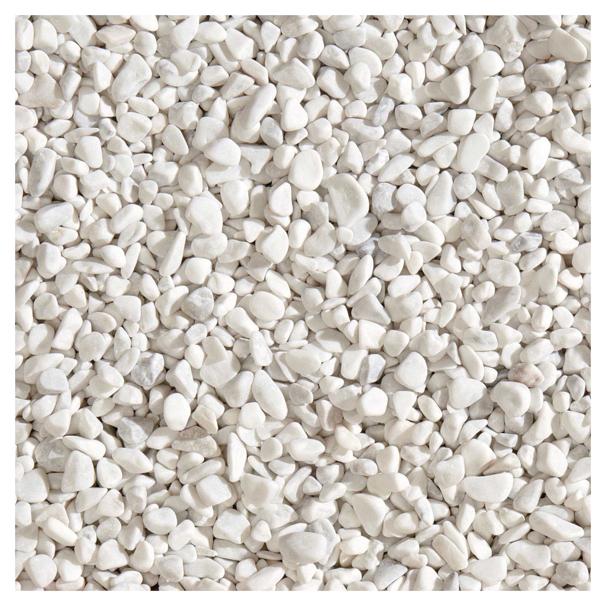 Ciottoli In Marmo Bianco Carrara 7/15mm - Sacco Da 25kg Per Vasi E Giardino - Foto 8