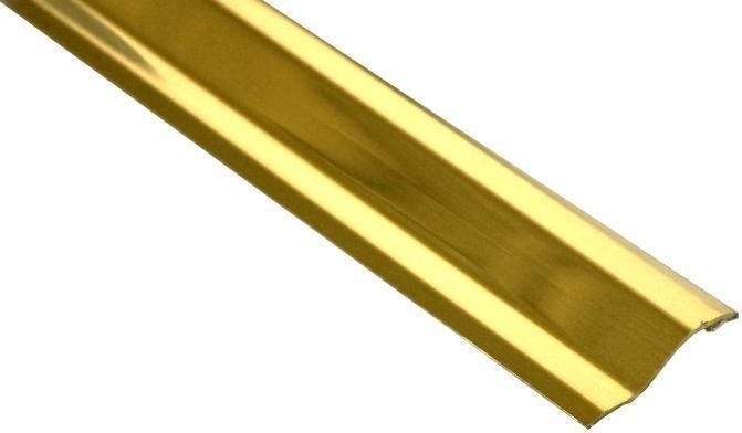 PROFILO DI DISLIVELLO ADESIVO COLORE OTTONE 930 x 38 mm