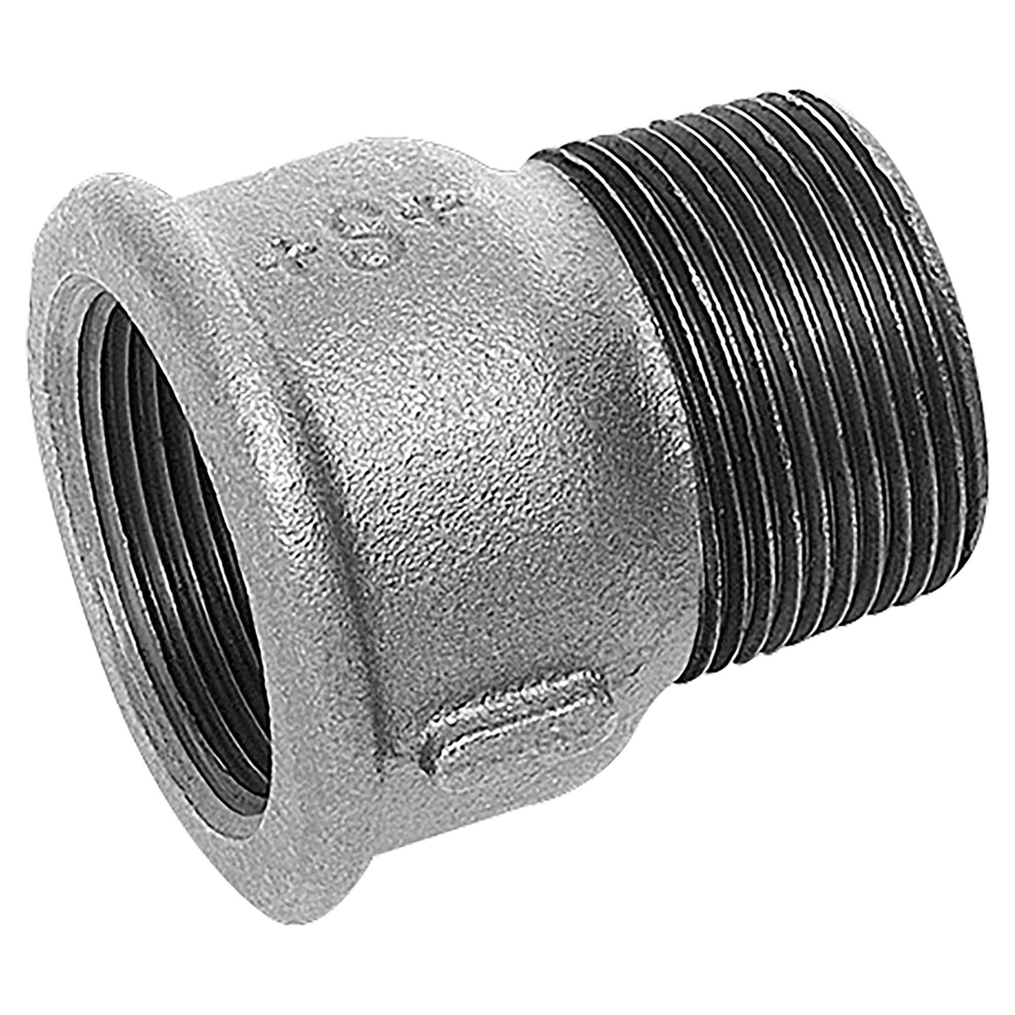 Tubo Di Raccordo In Ferro Malleabile Nero, 3/4" NPT - Per Impianti Idraulici O Gas, Nuovo, Marca Jinan