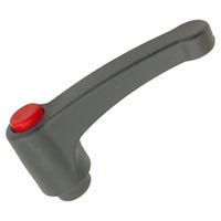 2 Maniglie A Leva Di Serraggio M8x30mm - Acciaio Inox 304 - Con Pulsante Di Blocco Rapido - Nero - Foto 8