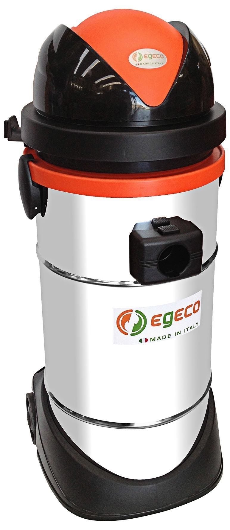BIDONE ASPIRATUTTO 50 l EGECO 1400 W ELWI110E50BRI ARIA 258 m3/h CON PRESA  ELETTROUTENSILE