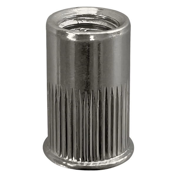 Inserti Per Rivetti Filettati M6 6 Mm Acciaio Carbonio, Confezione Da 50 Pezzi - Foto 4