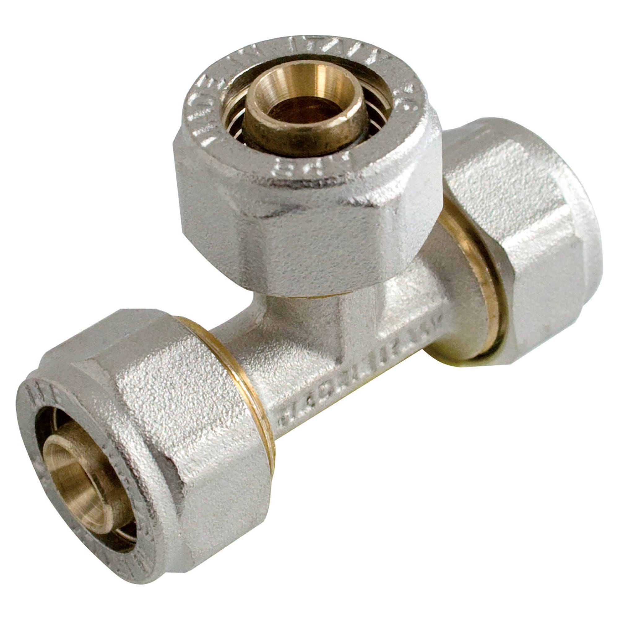 TEE RIDOTTO A STRINGERE APE Ø 16x20x16 mm PER TUBO MULTISTRATO
