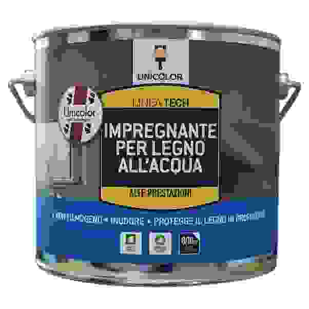 Impregnante all'acqua per legno - Incolore/trasparente 0,750 lt