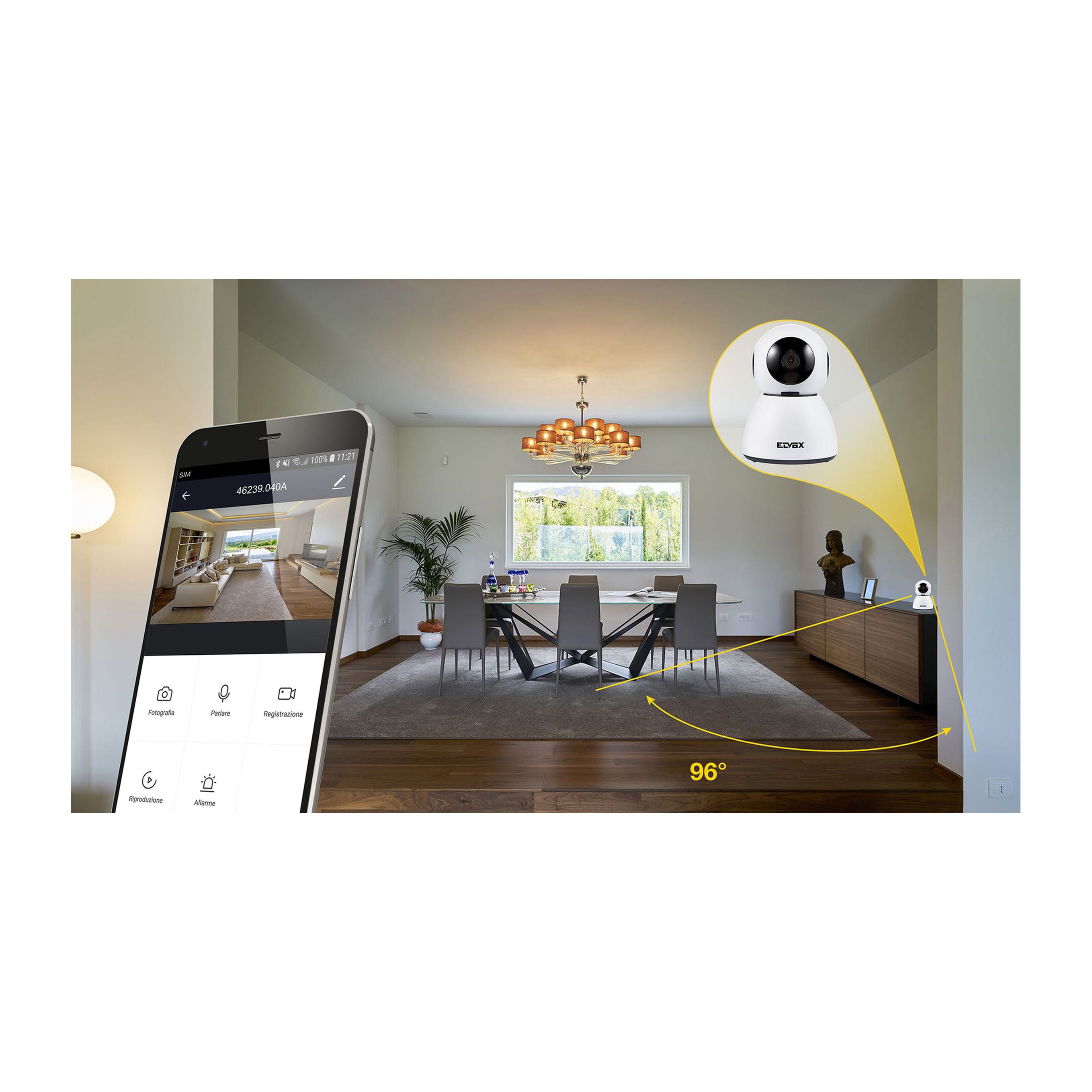 Ripetitore WiFi Full HD Rilevamento del movimento della telecamera WIFI