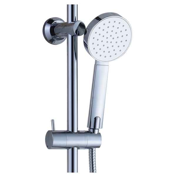 Essebagno Rubinetto Lavamani Cromato Con Maniglia A Croce - Acqua Fredda - Design Francese - Garanzia 5 Anni