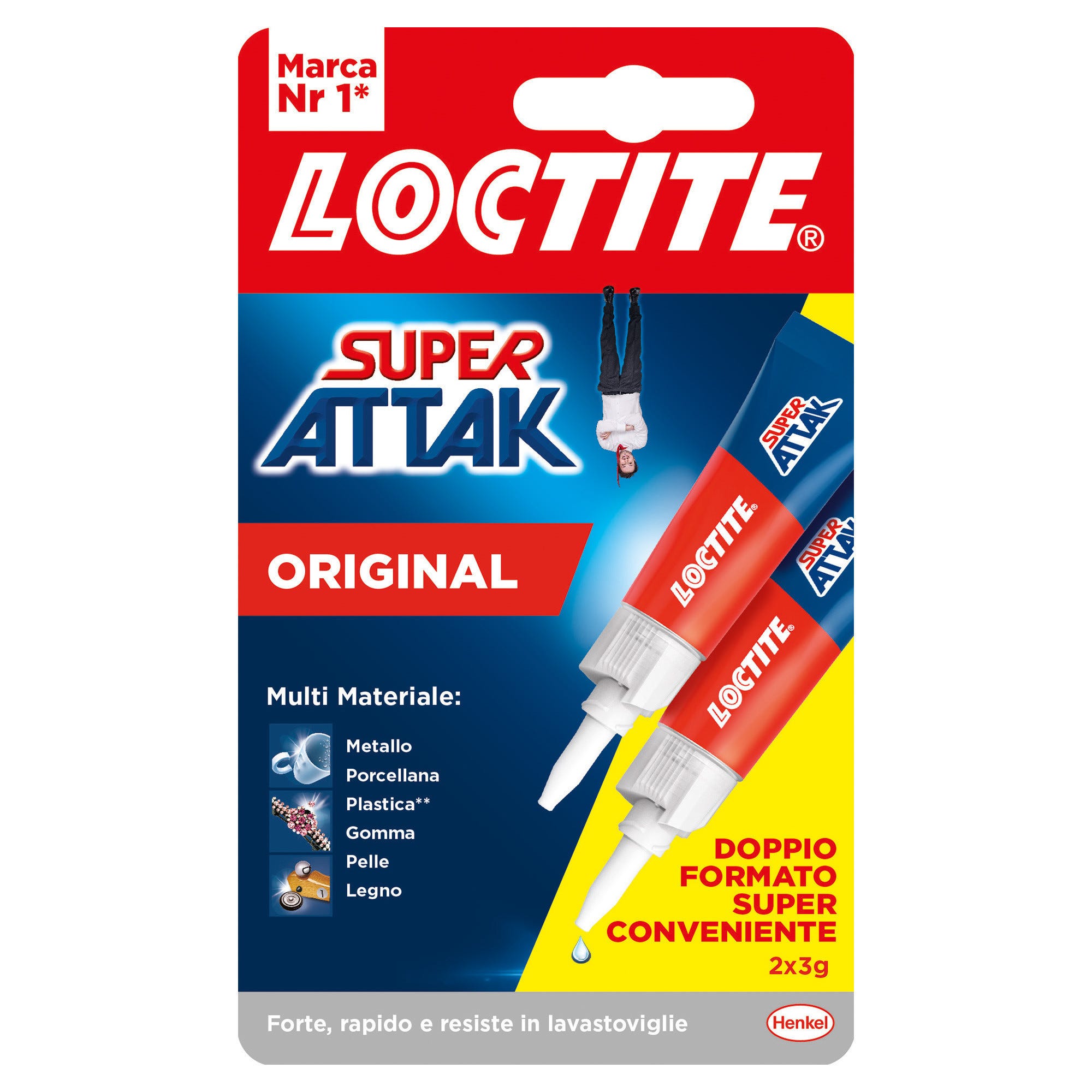 Loctite Super Attak Original Bipack - Super Colla Istantanea Trasparente Per Multi Materiali - Foto 9