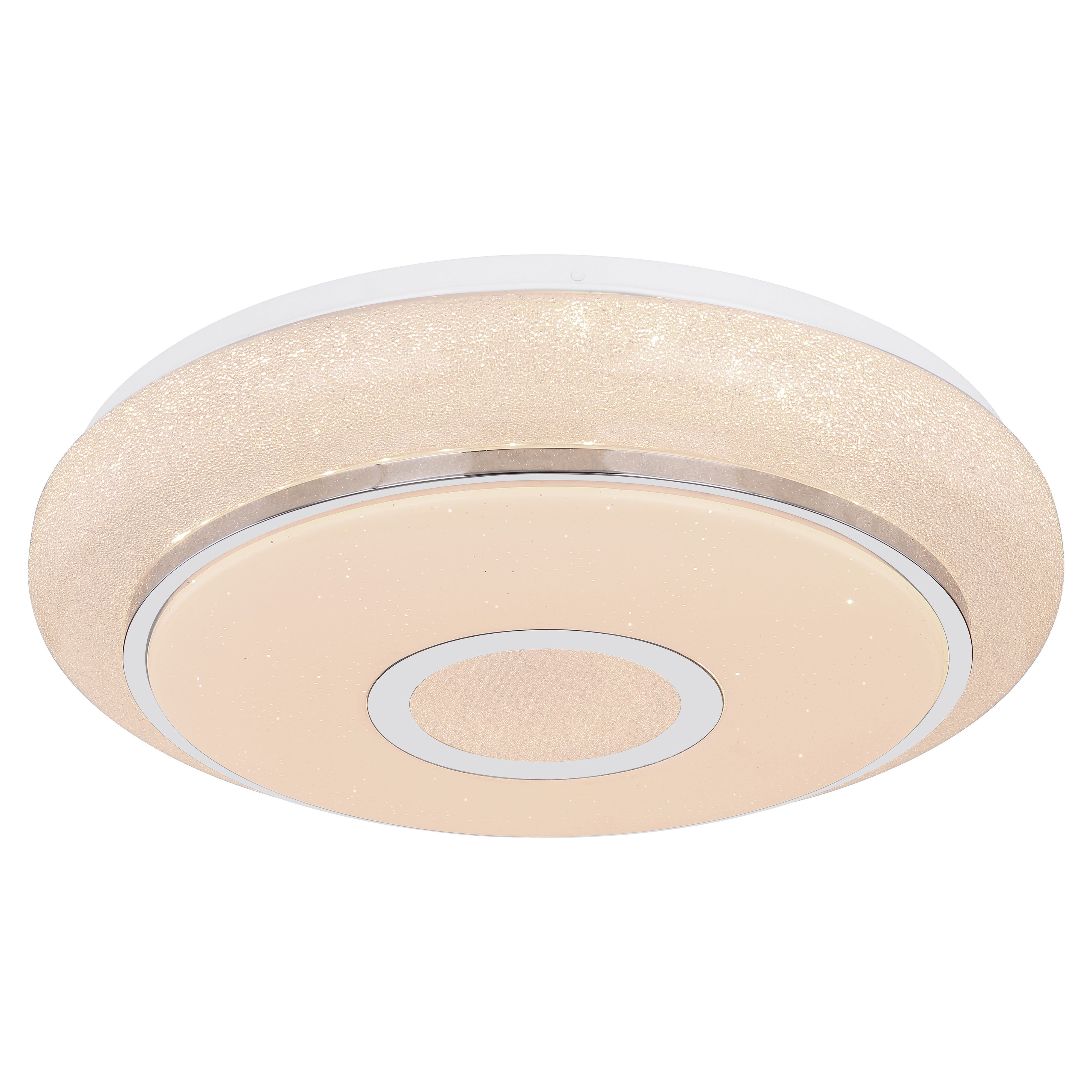 Planetitaly Plafoniera LED 43W CCT 3000K-6500K – Lampada A Soffitto Rotonda Luce Indiretta Diametro 50cm