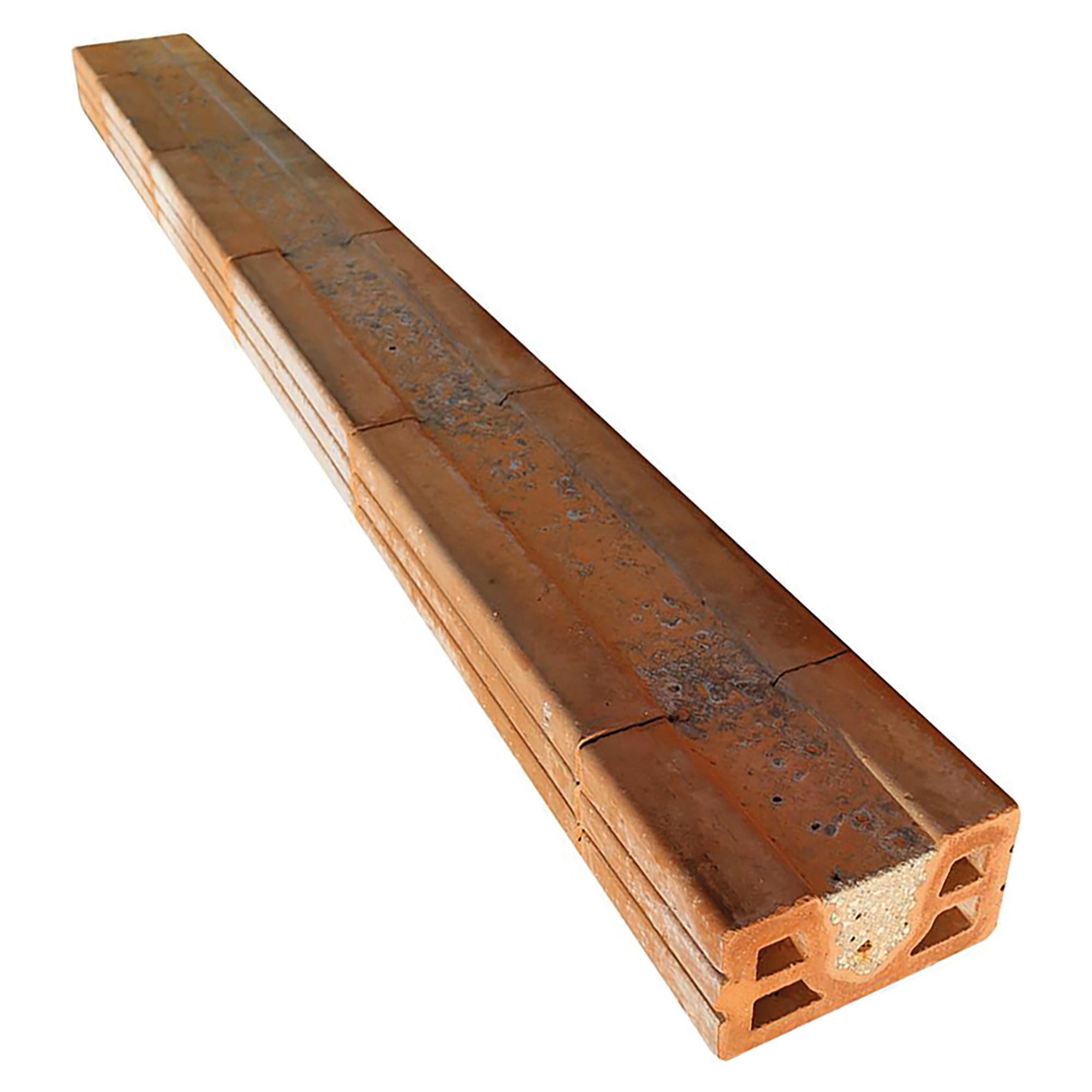 ARCHITRAVE LATEROCEMENTO SEZIONE 8/12 cm - L 125 cm ARMATA