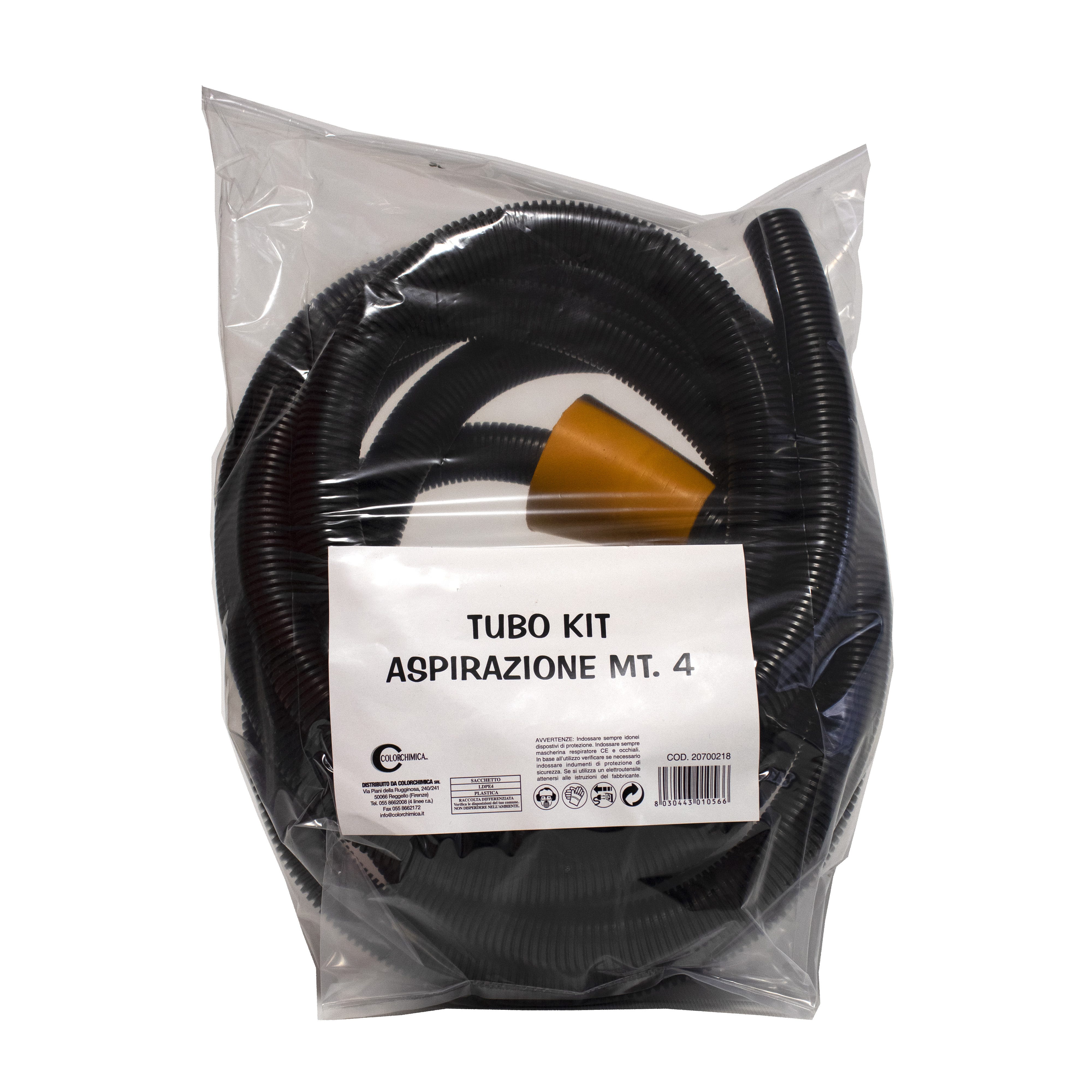 Tubo Di Aspirazione PE - Polietilene - 38 E 50 Mm - Lunghezza 20 M - Foto 5