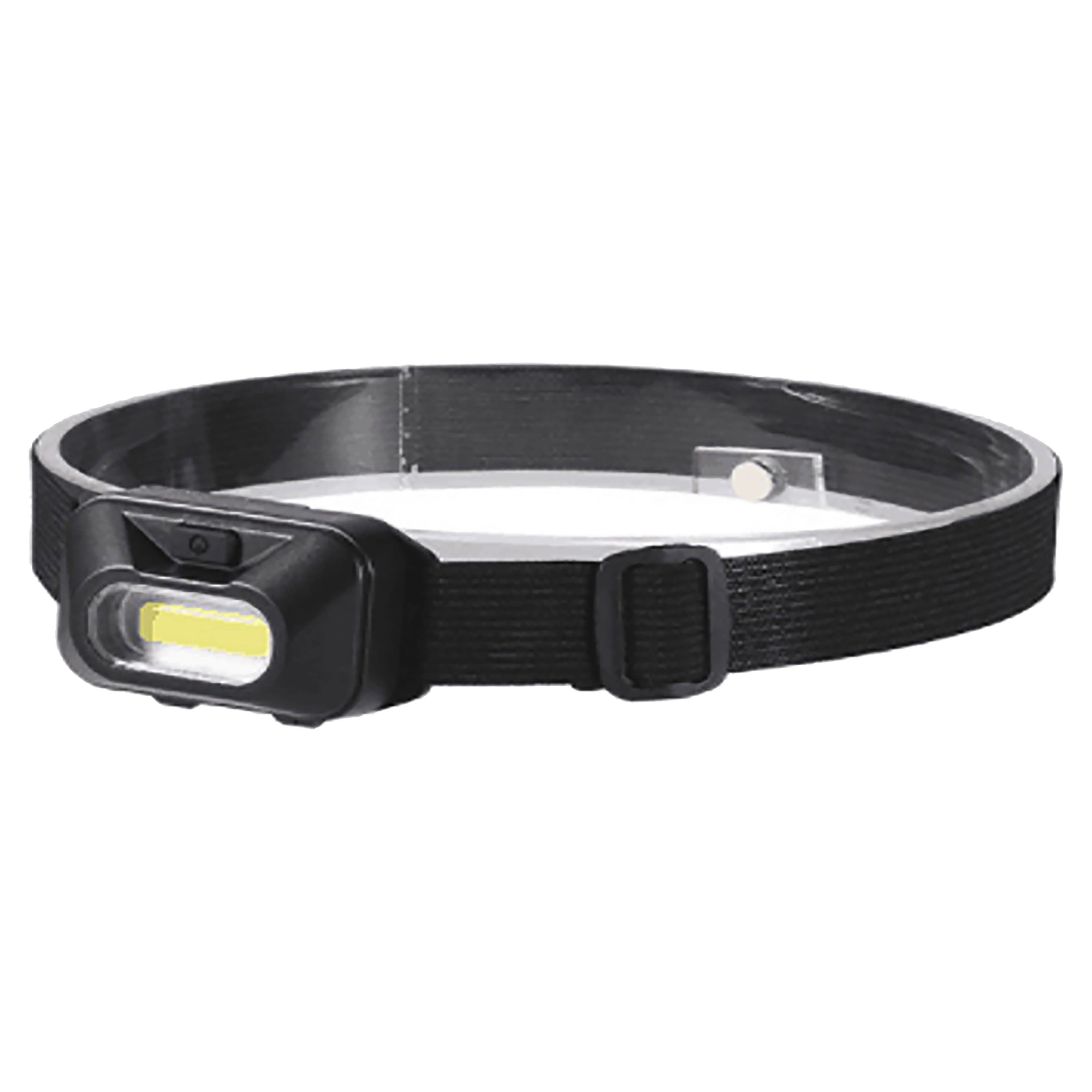 Torcia Frontale LED COB Super Luminosa – 3 Modalità (100%/50%/Strobe) – Alimentata A Batteria – Ideale Per Escursionismo, Corsa, Campeggio E Pesca Per Adulti