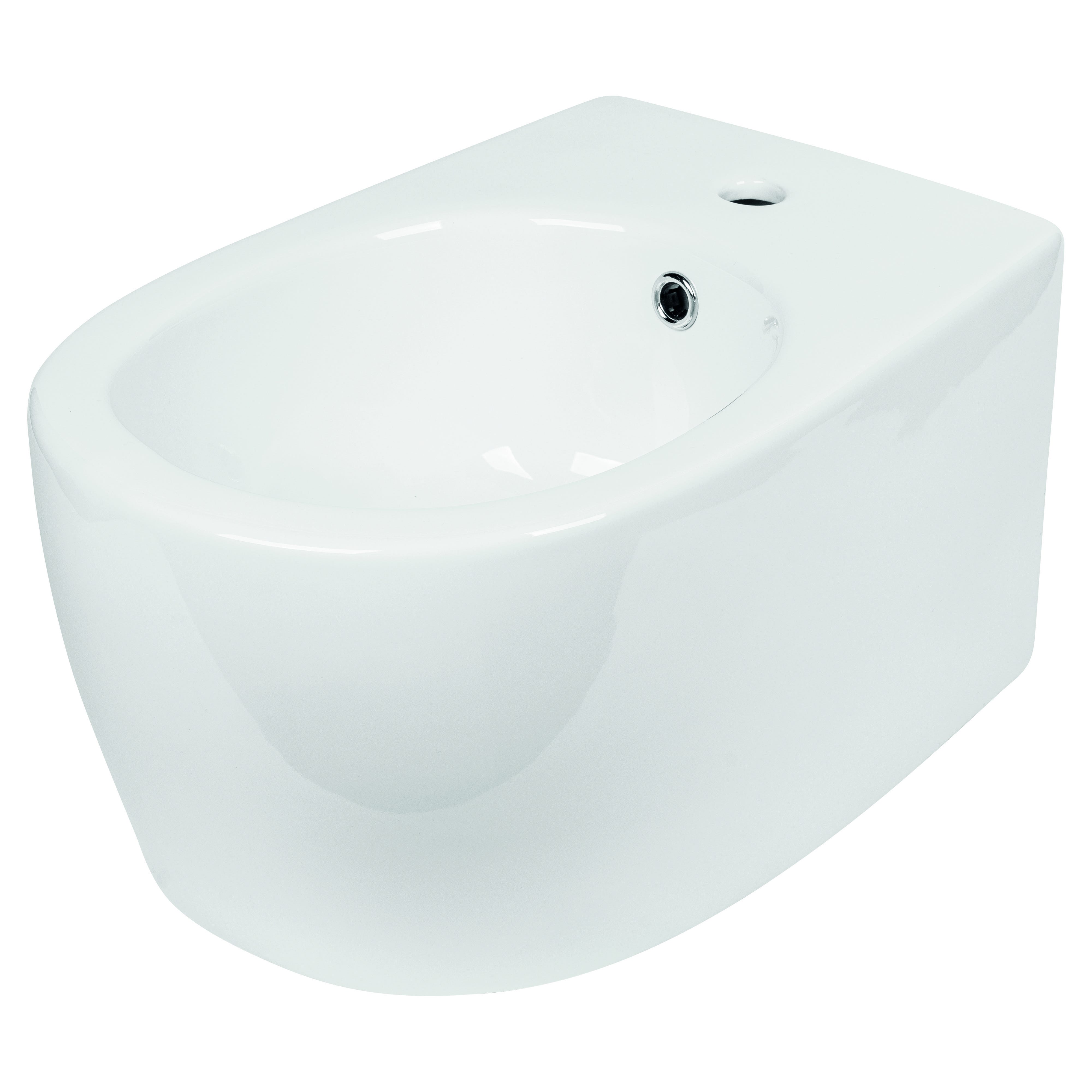 Portaspazzolini in ceramica bianco - Linea Sidney