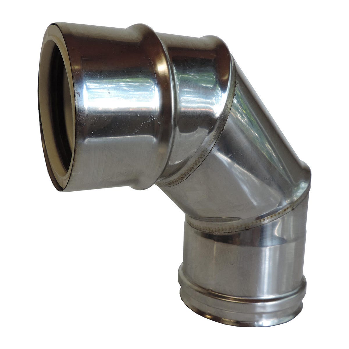 Curva 90° Acciaio Inox AISI 304 Per Canna Fumaria - Ø250mm, Spessore 0.5mm - Foto 7