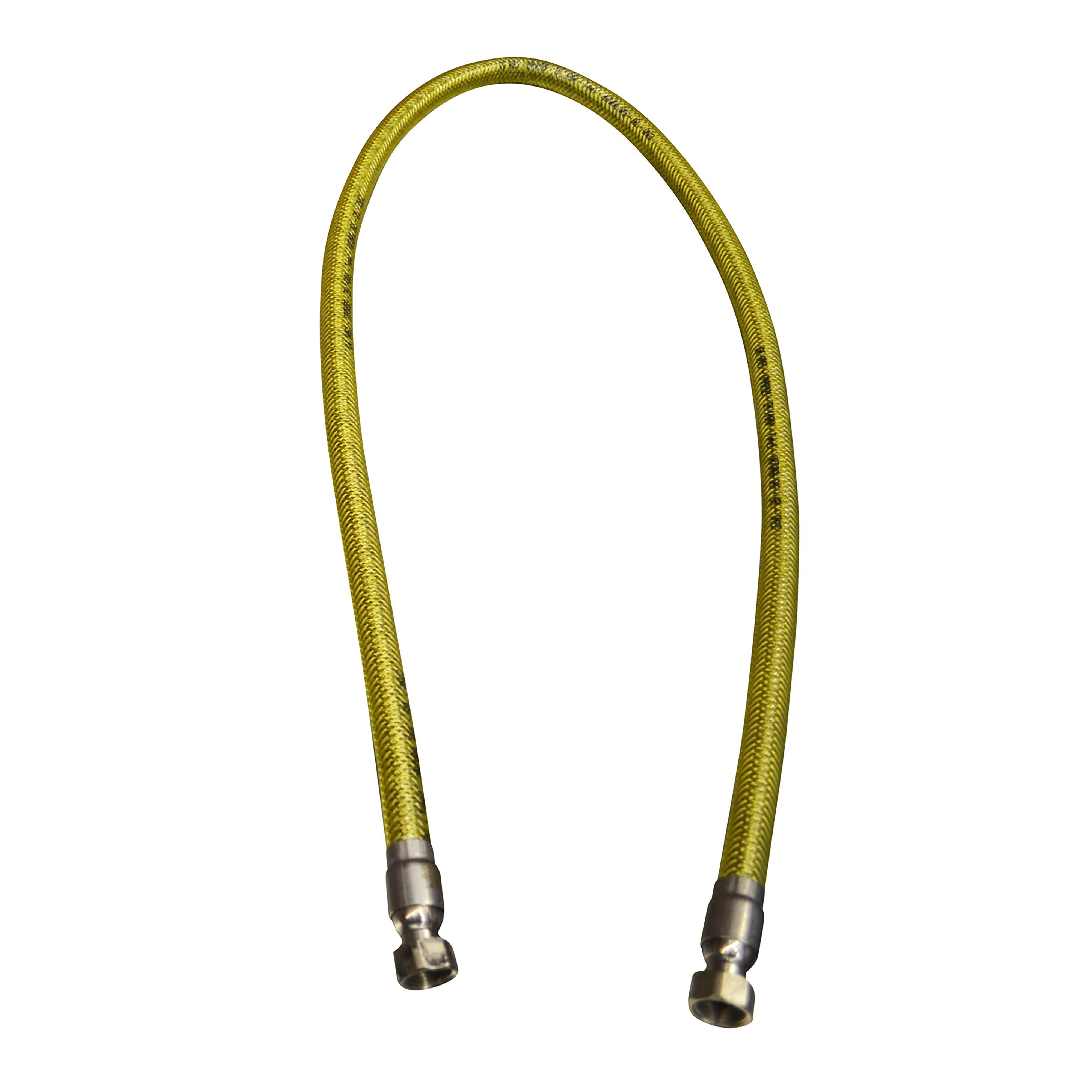 TUBO GAS PER BOMBOLA TURISTICA PROPANO BUTANO FILETTATURA 3M 3/8 - Foto 2