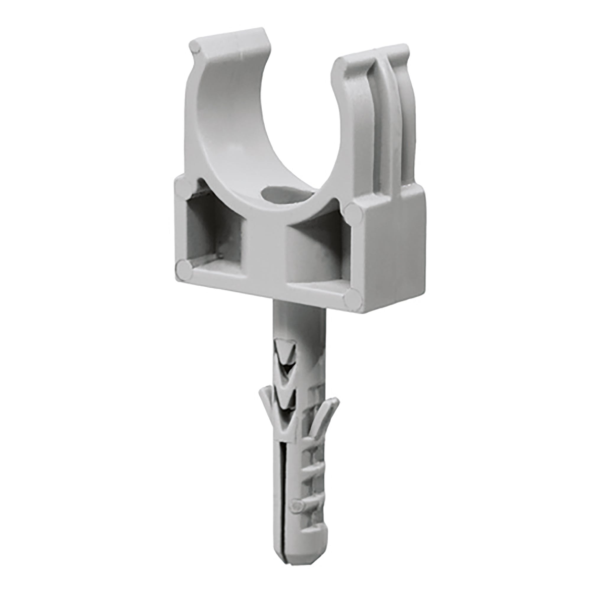 Fischer Fissatubi SCN 16 - Confezione Da 100 Pezzi Per Fissaggio Tubi Professionali | Clip Nylon Chiusura A Scatto - Foto 4