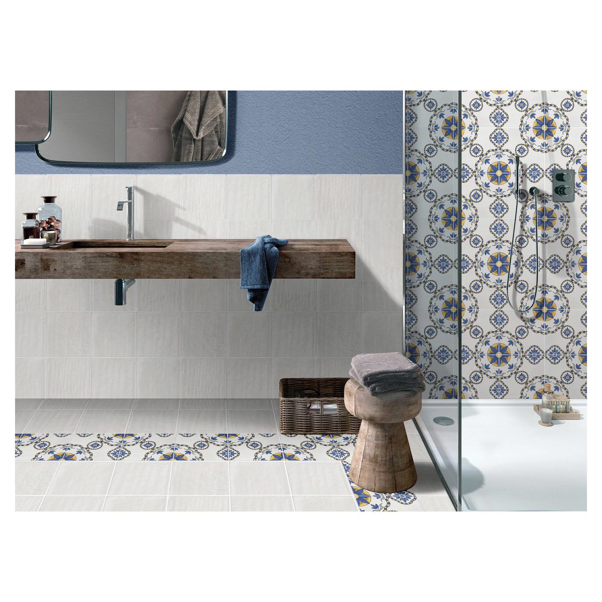 RIVESTIMENTO VIETRI BIANCO 25x25x0,9 PEI5 GRES PORCELLANATO