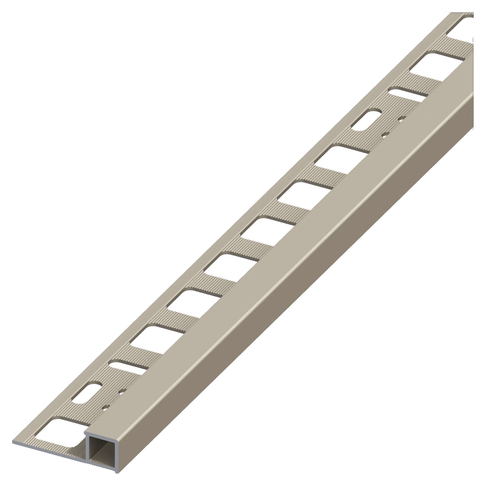 Profilo In Alluminio 11x20 Mm Tipo B – Scanalatura 8 Mm, Taglio 850 Mm, Anodizzato Naturale