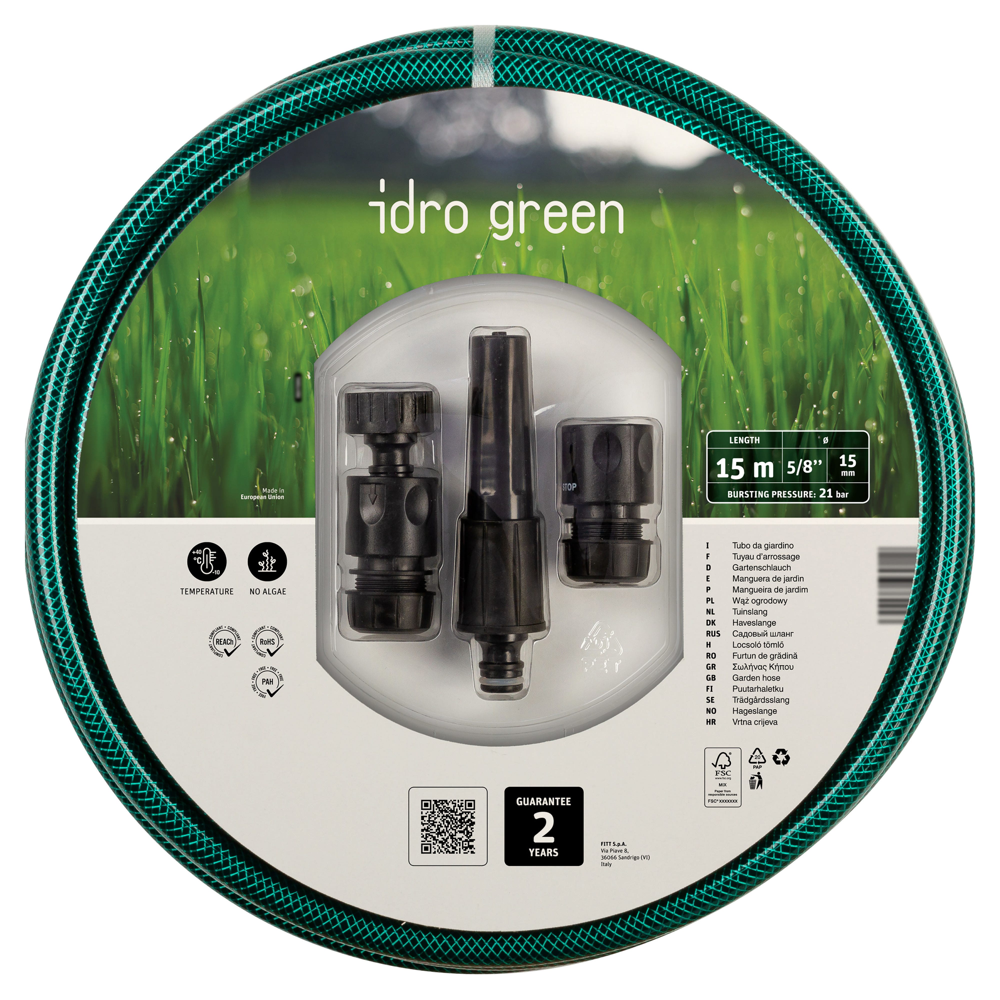 Tubi Irrigazione Prato Bricoman HOLZBRINK Tubo Di Irrigazione Per Acqua Di Utilizzo, Sistemi Di Irrigazione A 849900 Tubo Per Serra