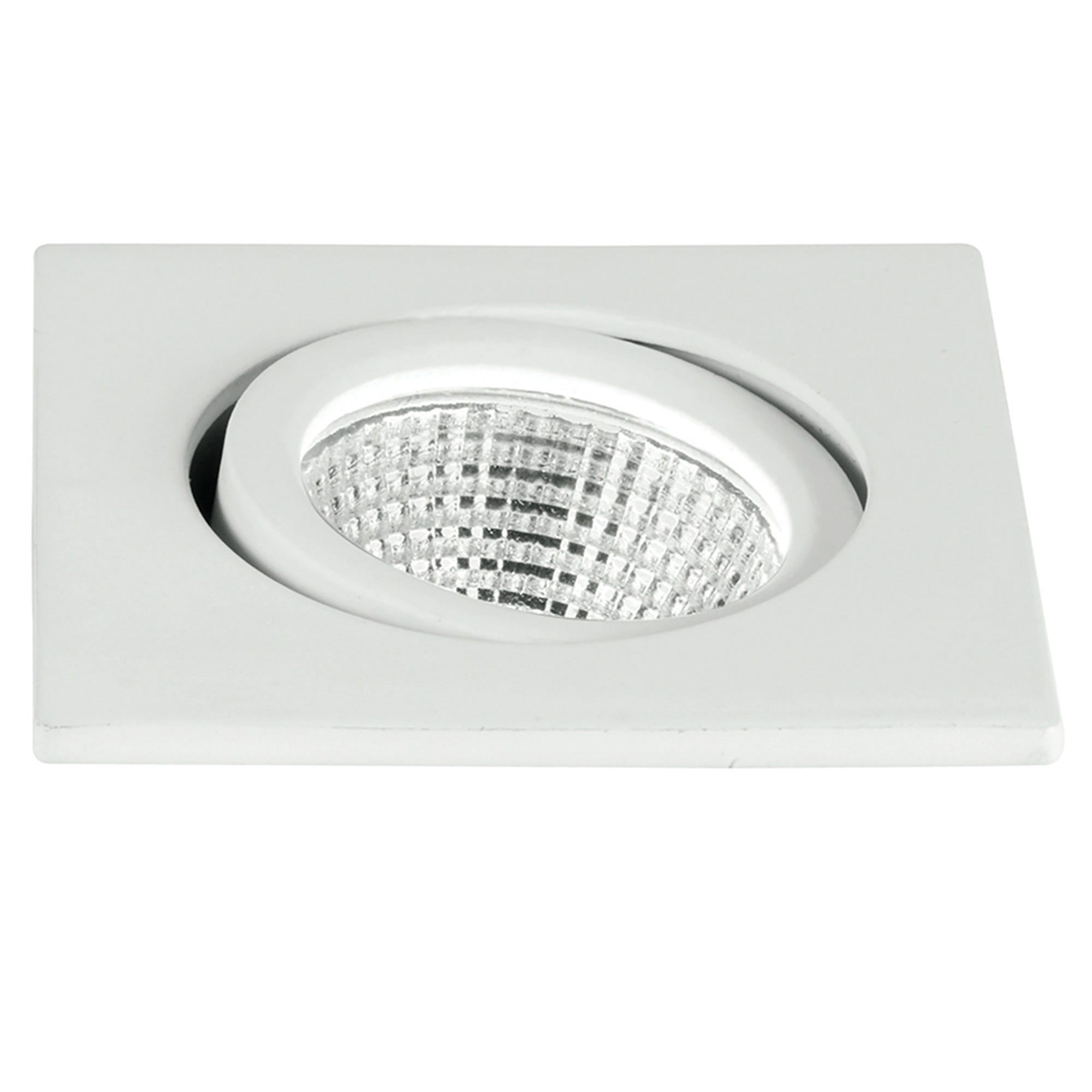 Vivida ALYS Faretto LED Incasso Orientabile 3W 3000K Caldo - Diametro 85mm, Foro 70mm - Bianco
