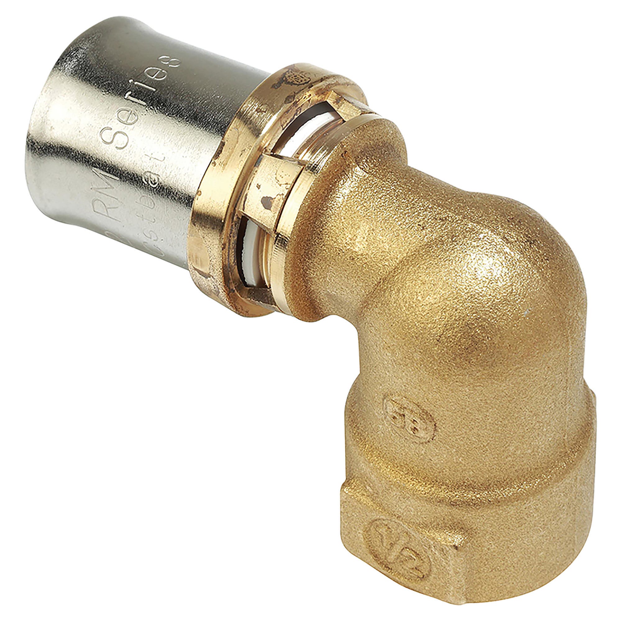 RACCORDO PRESS FIT MULTISTRATO GOMITO F 3/4'' x Ø 20 mm