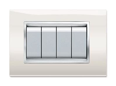 Elettrocanali – Mascherina Mylife 7 Moduli Avorio - Foto 12