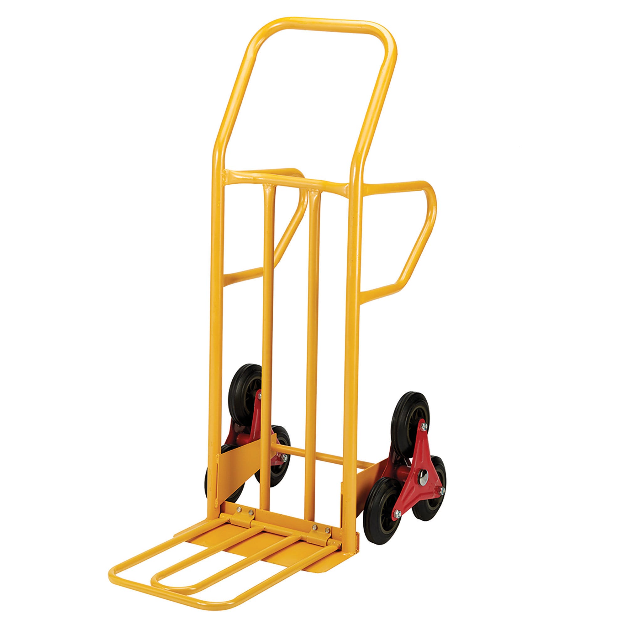 CARRELLO PER SCALE IN ACCIAIO PORTATA 250 kg 123,5x50x17/50 cm