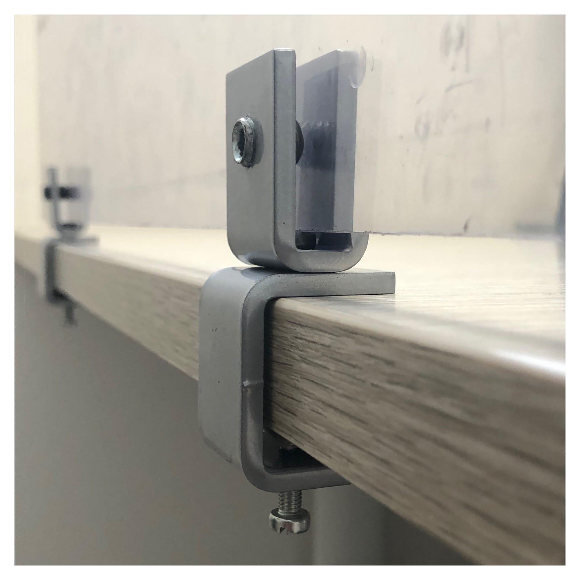 Morsetti Da Banco Per Legno - Set 2 Pezzi In Alluminio Regolabili Per Lavorazione Legno 20mm - Foto 4