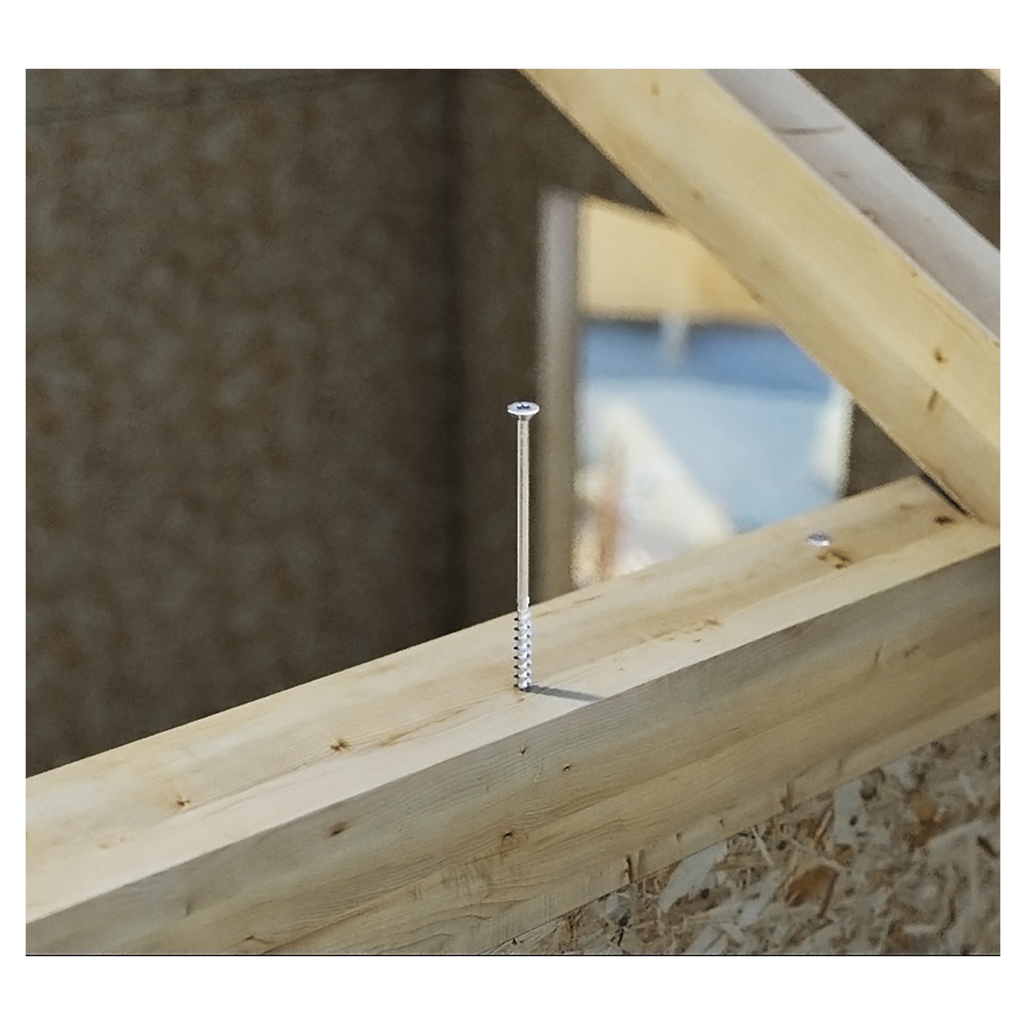 50 Viti Per Truciolare 6x130 Mm - Acciaio Zincato, Testa Svasata TX, Filettatura Parziale