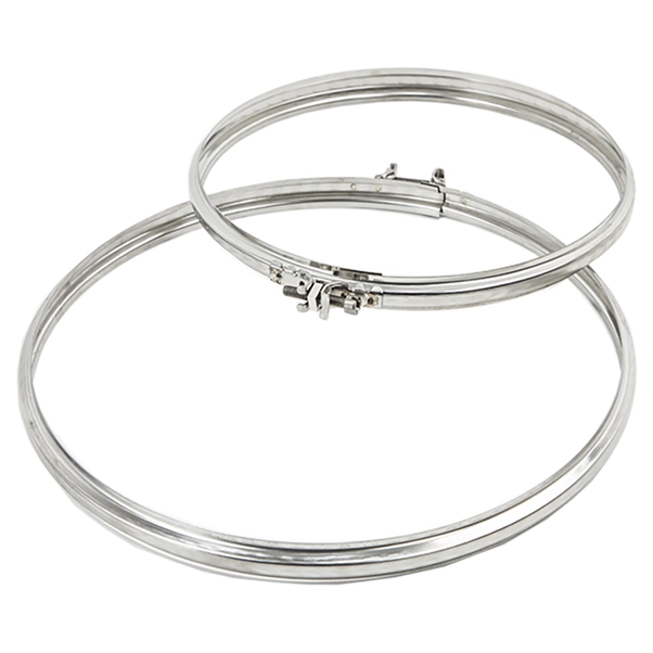 Fascetta Murale In Acciaio Inox Aisi 316l Diametro 150 - Foto 5