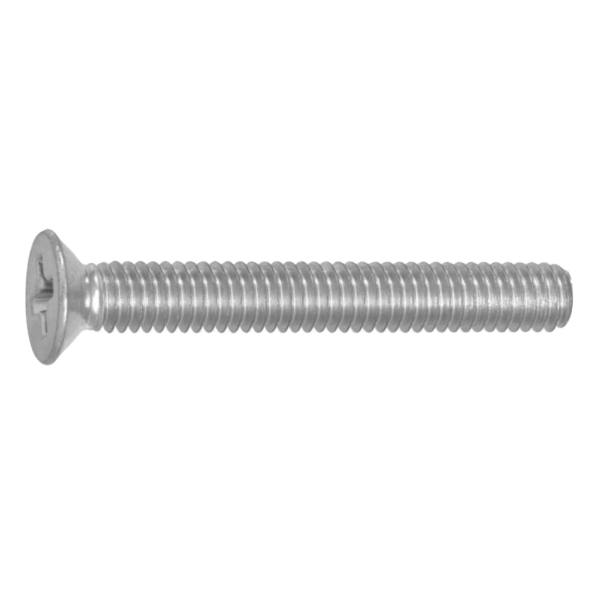 6 Viti A Testa Svasata M3x60 In Acciaio Inox A2 - Fessura Pozi DIN 965 Per Meccanica E Fai Da Te - Foto 2