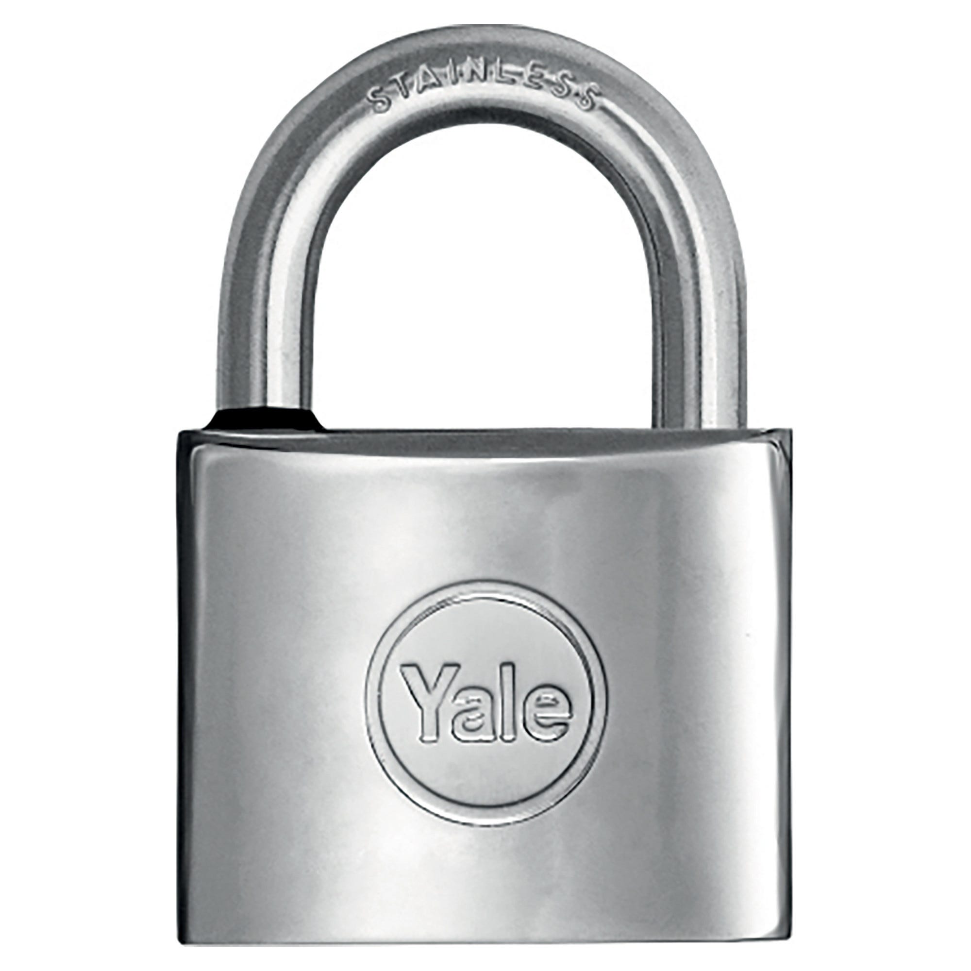 YALE LUCCHETTO IN ACCIAIO Y 164 MM84 RETTANGOLARE