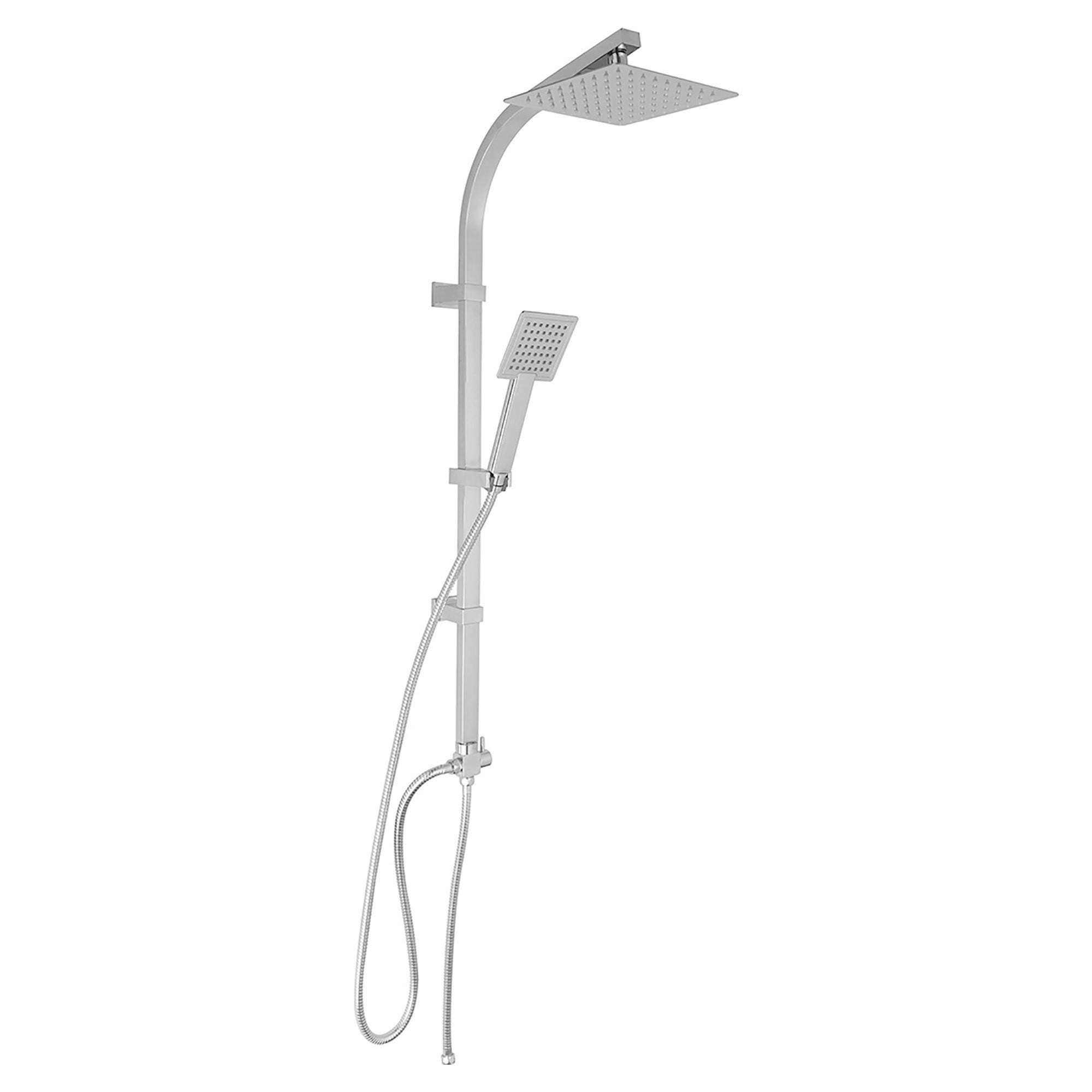 Olliwon Soffione Doccia ad Alta Pressione 1.5M Flessibile Doccia, Soffione Doccia per Famiglia in Acciaio Inox (Placcatura non Cromata) Facile da Installare Compatibile con Tutti Doccia Standard