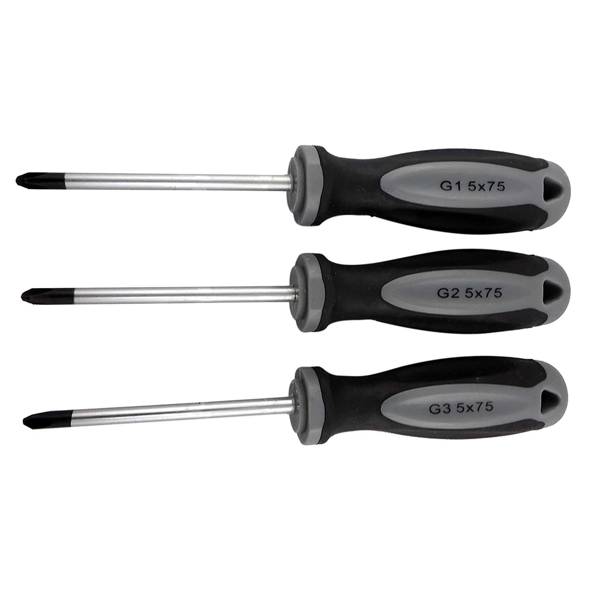 5 Cacciaviti A Triangolo Magnetici - TA1.8/2.0/2.3/2.7/3.0, Per Elettroutensili