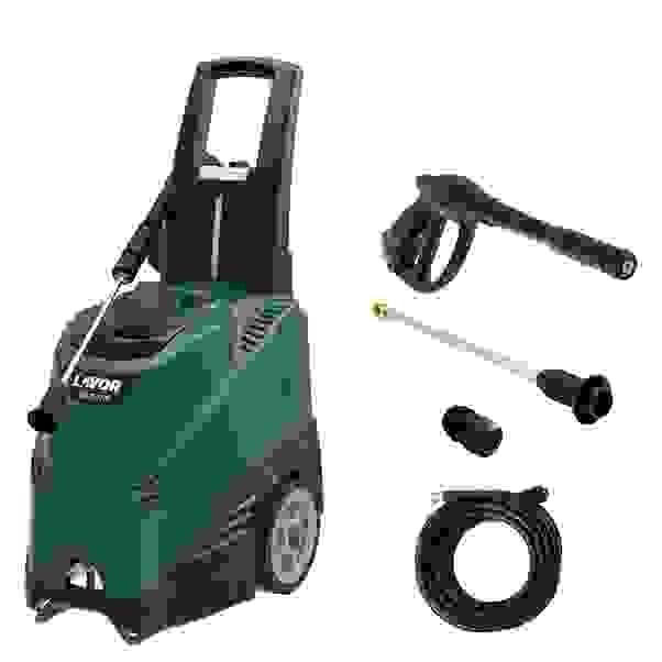 IDROPULITRICE 145 bar LAVOR 2300 W A CALDO MAX 90°C RIO R-1108 PORTATA ...
