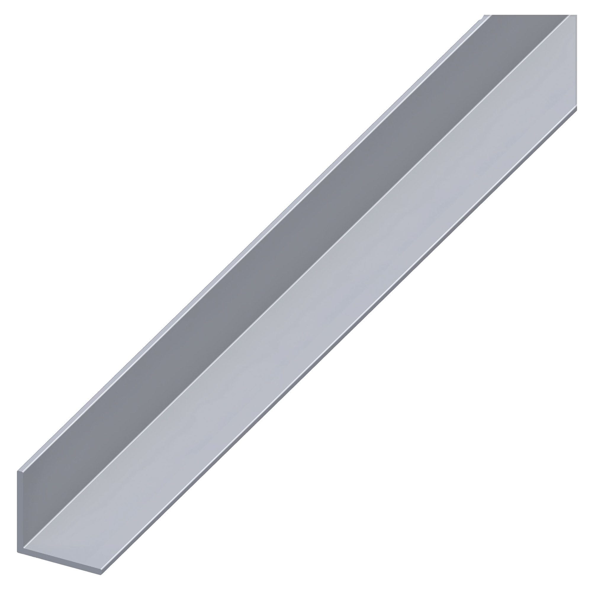 LANGLITZ Metalle Angolo in alluminio EN AW 6060 T66, 20 x 20 x 2 mm, profilo a L, in alluminio [1.500 + -4 mm