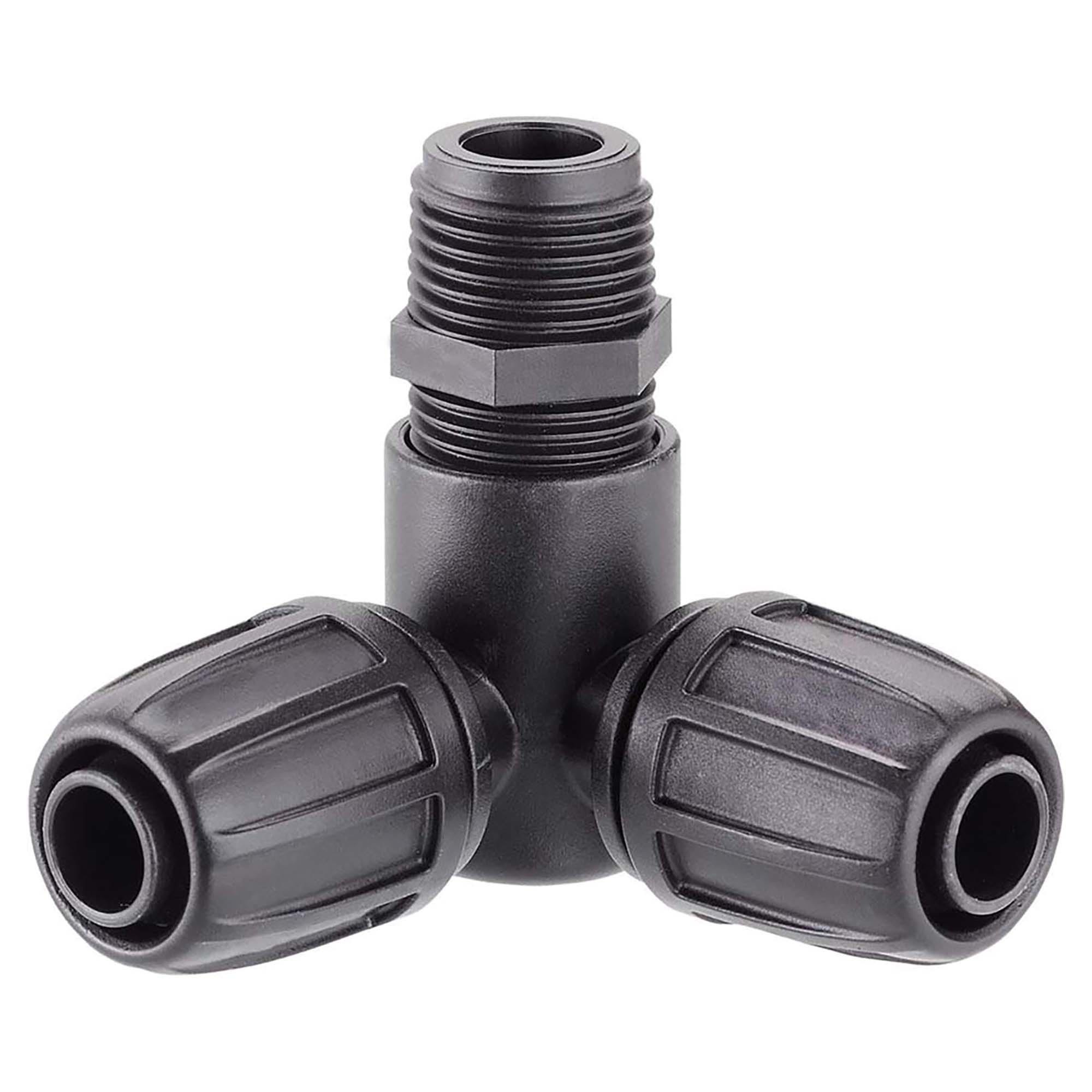 2 Raccordi Angolari Pneumatici Da 6 Mm - Attacco Rapido IQS Per Tubi Aria Compressa - Foto 10