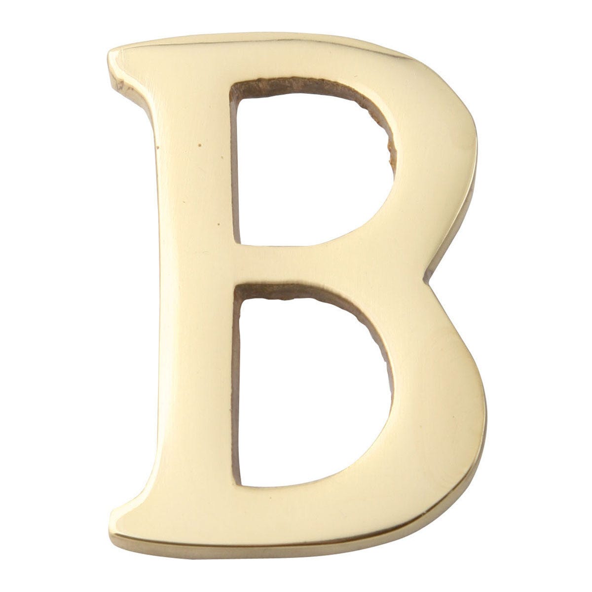 LETTERA COTTALI ''D'' 50 mm OTTONE LUCIDO VERNICIATO | Tecnomat