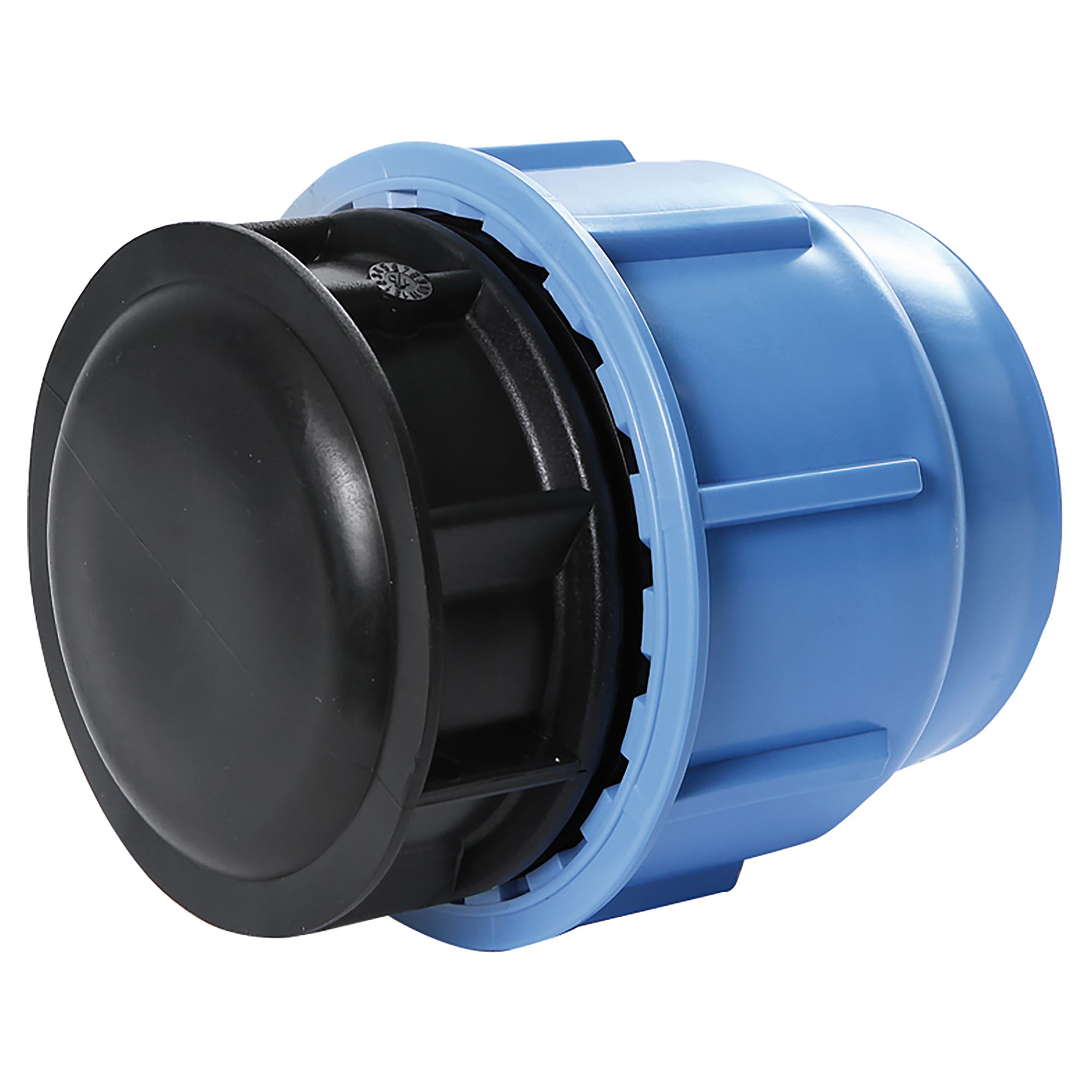 RACCORDO A "T" M/F Con Base Per Scarico Condensa E Tappo Nero Opaco Ala Aeternum - Foto 6