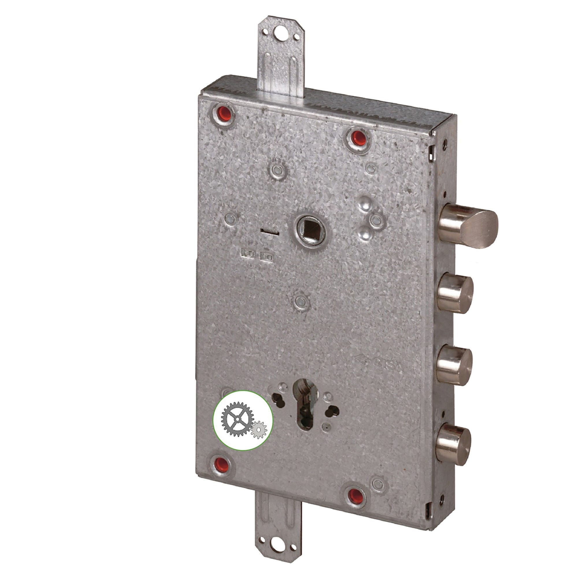 Serratura MASTER Clarck 3022 Ambidestra, Corpo In Zama Verniciata, RAL 9010 Bianco, Compatibile Con Modelli Alpha, Ekip, Eku, E Altri