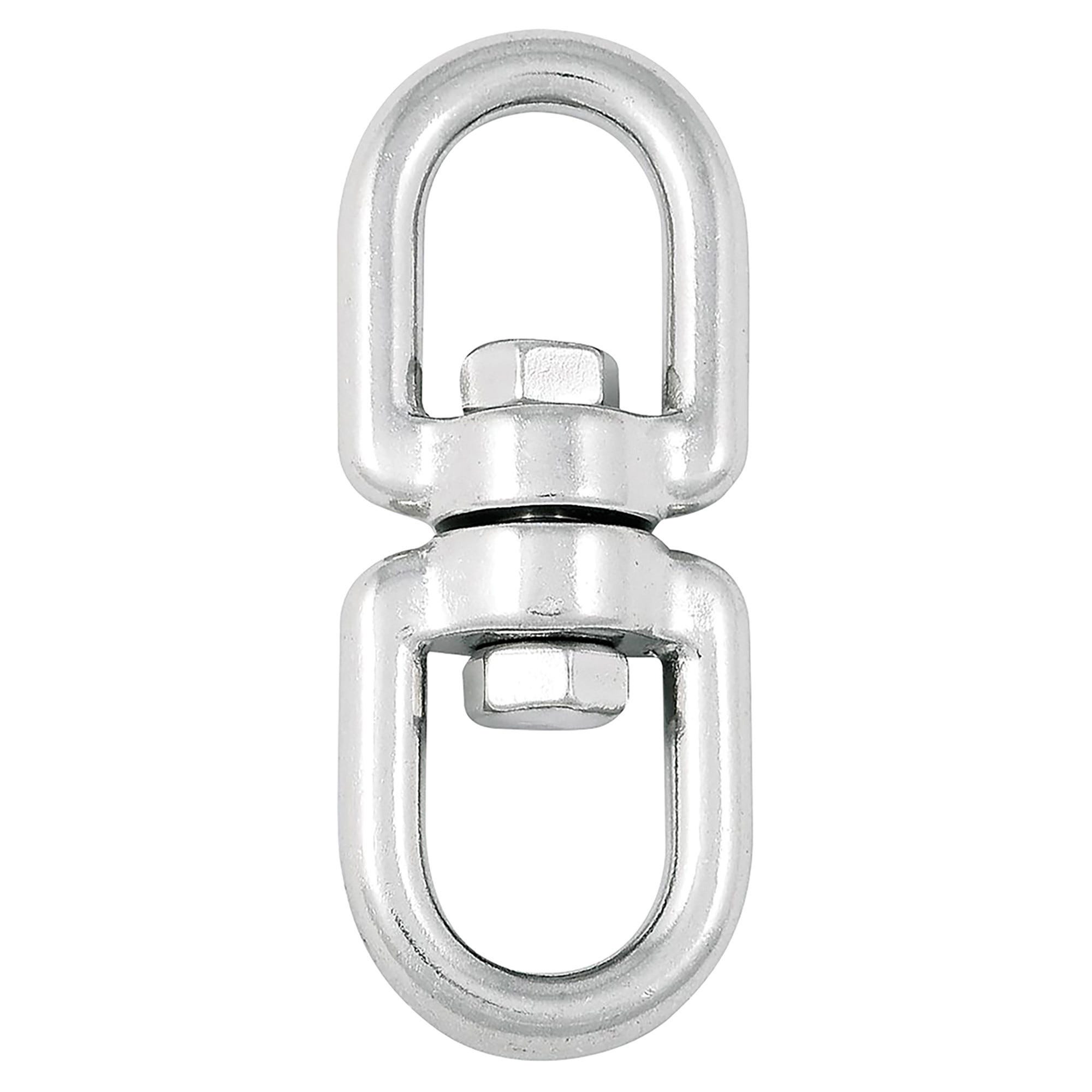MOSCHETTONE APERTURA TOTALE 70 mm INOX AISI 316 PORTATA 450kg CON