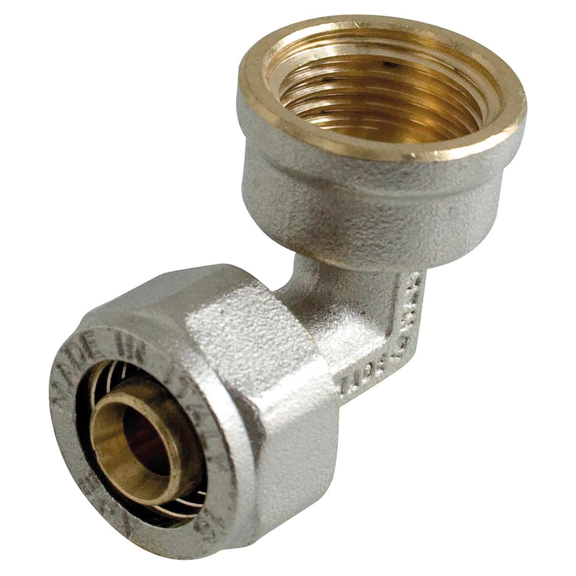 GOMITO A STRINGERE APE F 1/2'' x Ø 20 mm PER TUBO MULTISTRATO