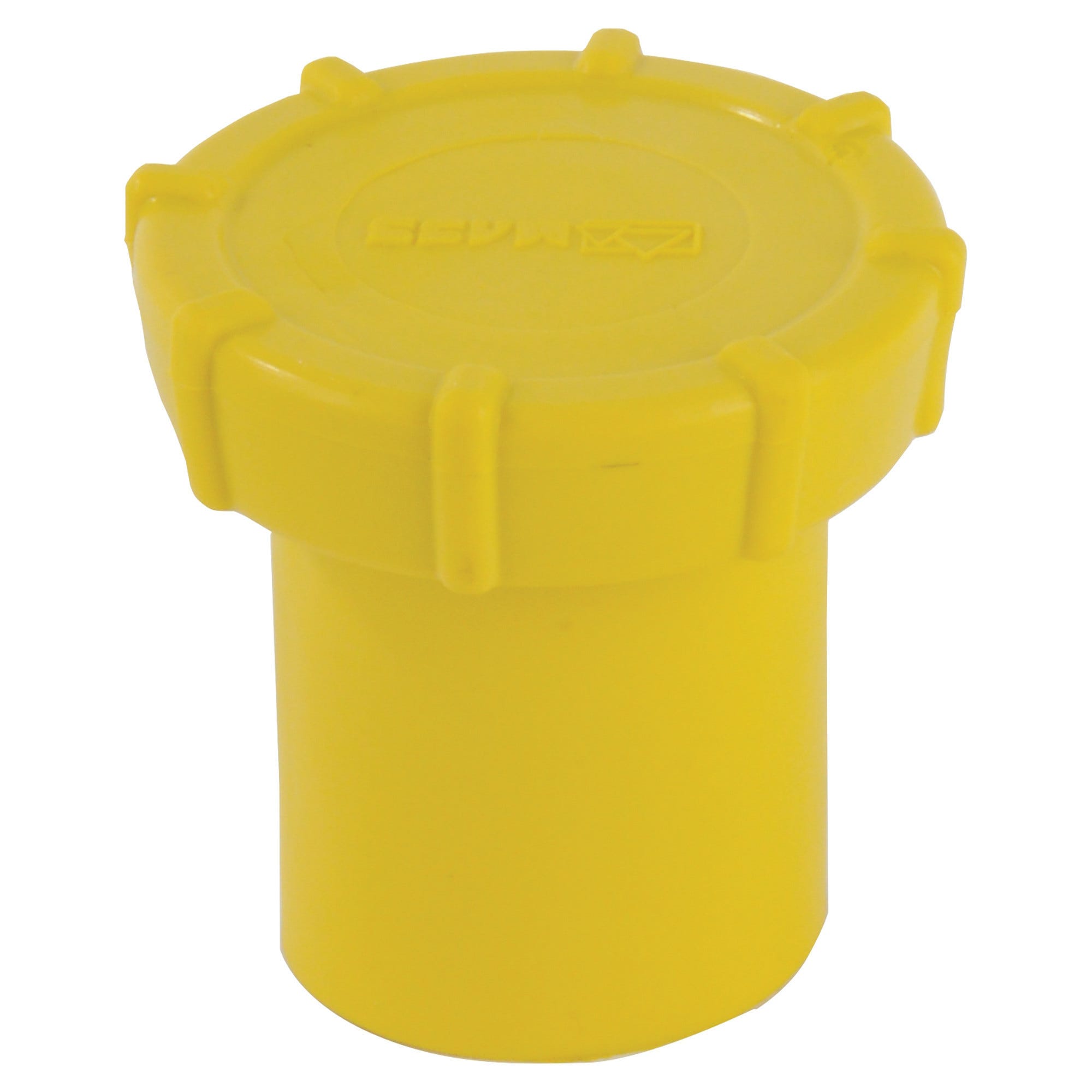 Sanilo Tappo Per Lavandino Universale Giallo - Regolabile In Altezza, Testa In Ottone Cromato - 5