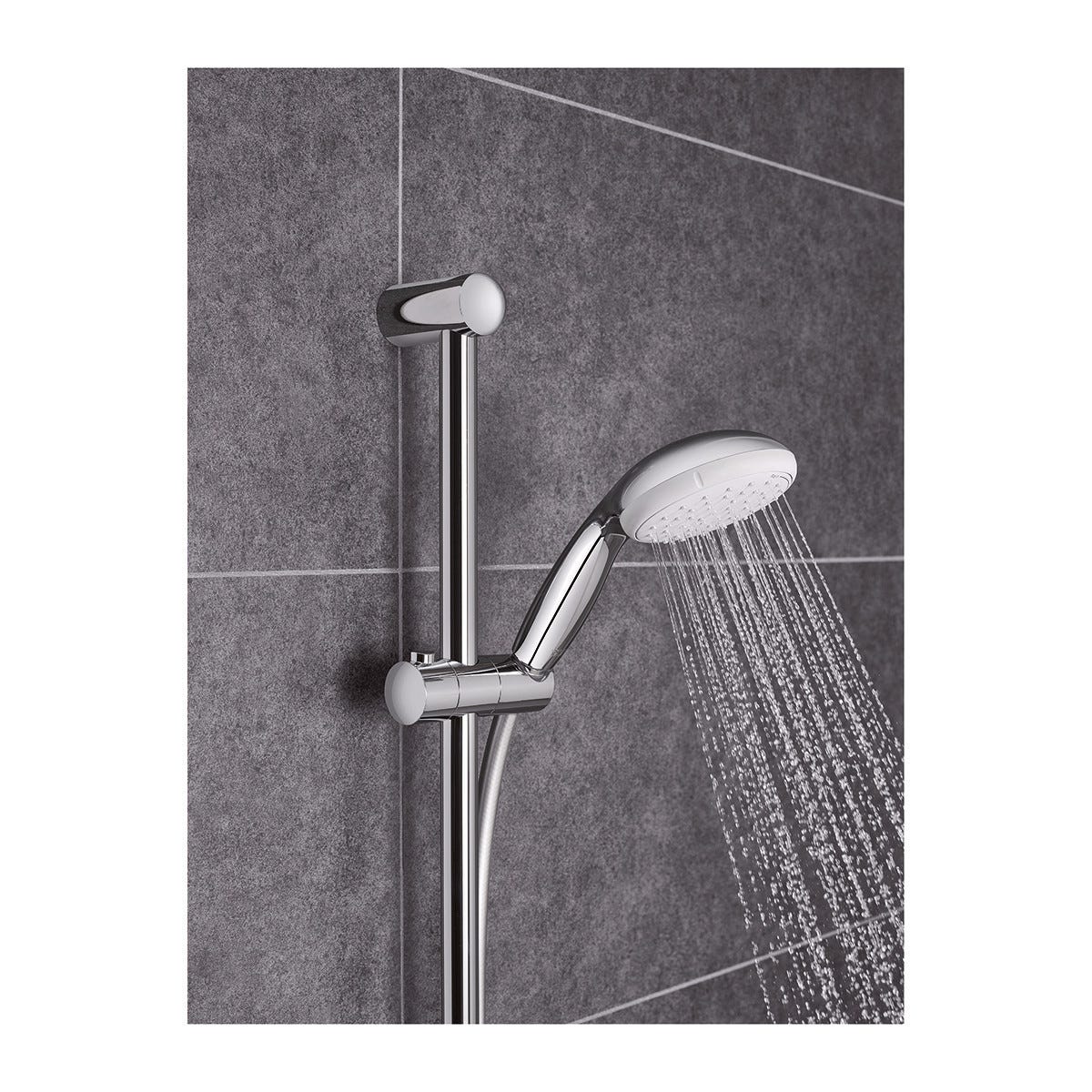 Asta Doccia Grohe Tempesta - Lunghezza 900 Mm, Finitura Cromo Brillante, Qualità Made In Germany