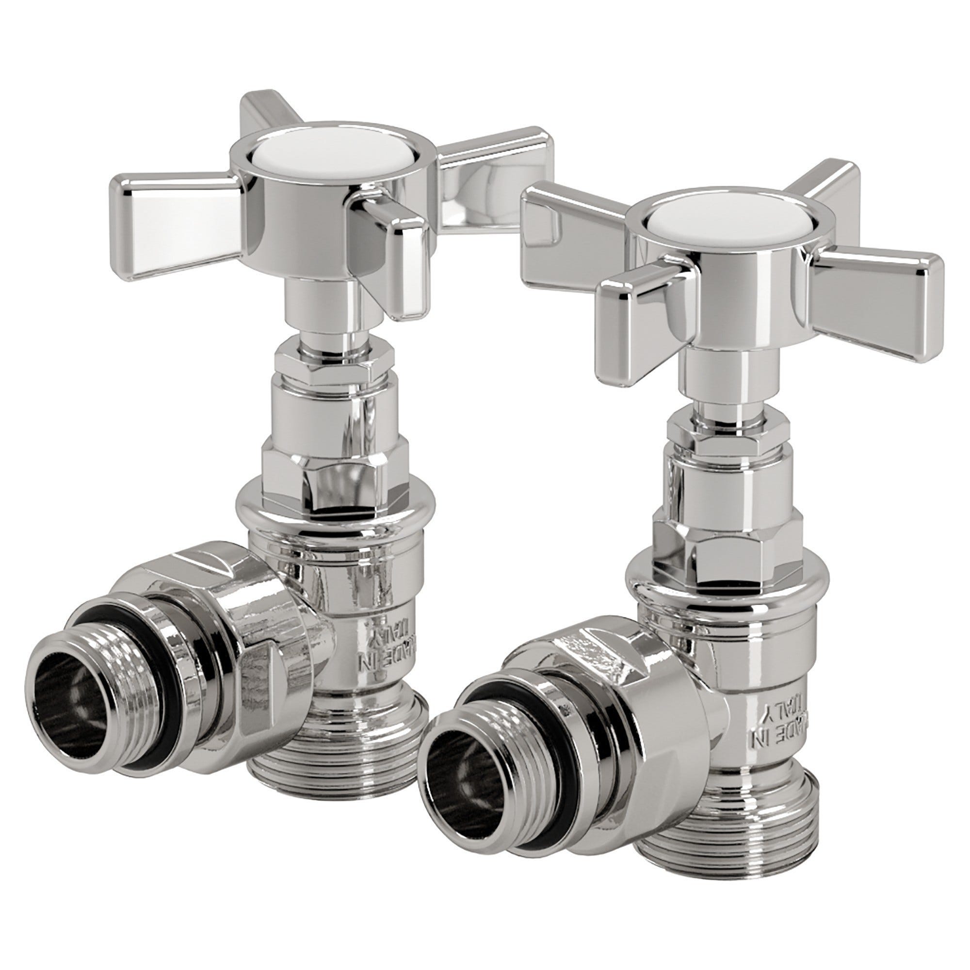 15mm Isolante Tee Valvola Leva Maniglia Servizio Compressione 1