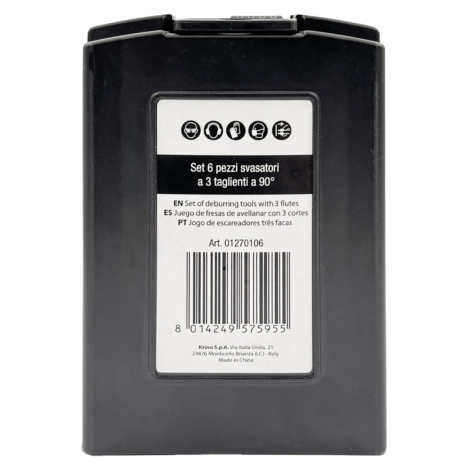 SET SVASATORI IN HSS TIAIN 6,3-25 MM 90 GRADI EXACT 5 PZ | Paride - Foto 8