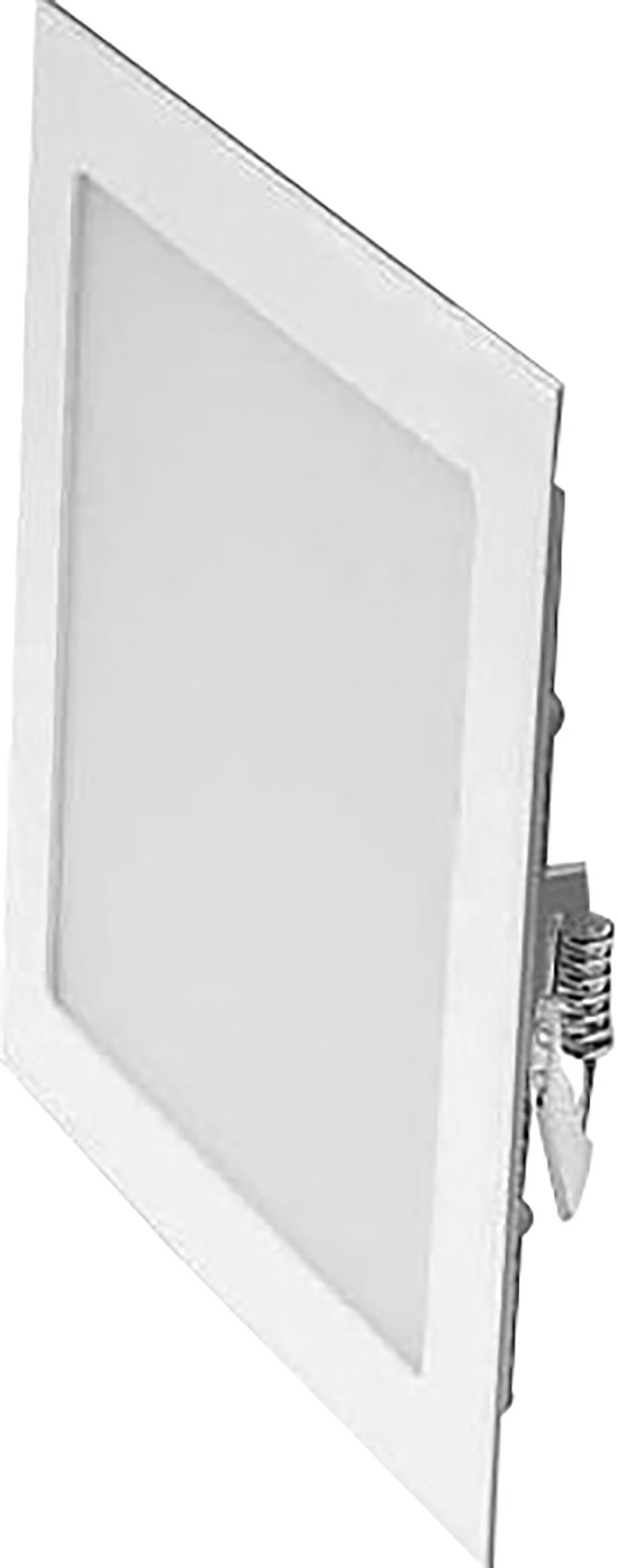 FARETTO LED 18W ULTRA SLIM QUADRATO INCASSO A MOLLA CON LED DRIVER 22 5cm 83531117