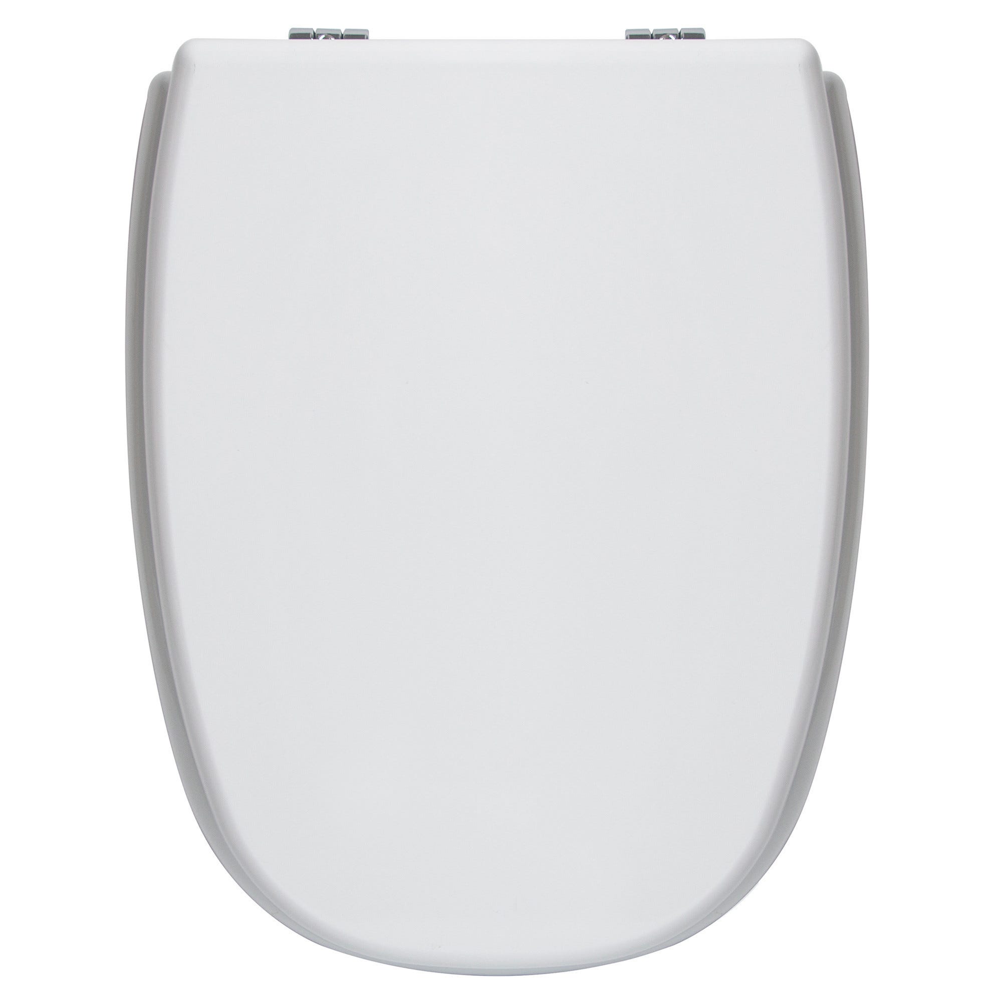 MSV Copriwater Termoindurente SEAUVILLE grigio e bianco - Cerniere PS | Leroy Merlin