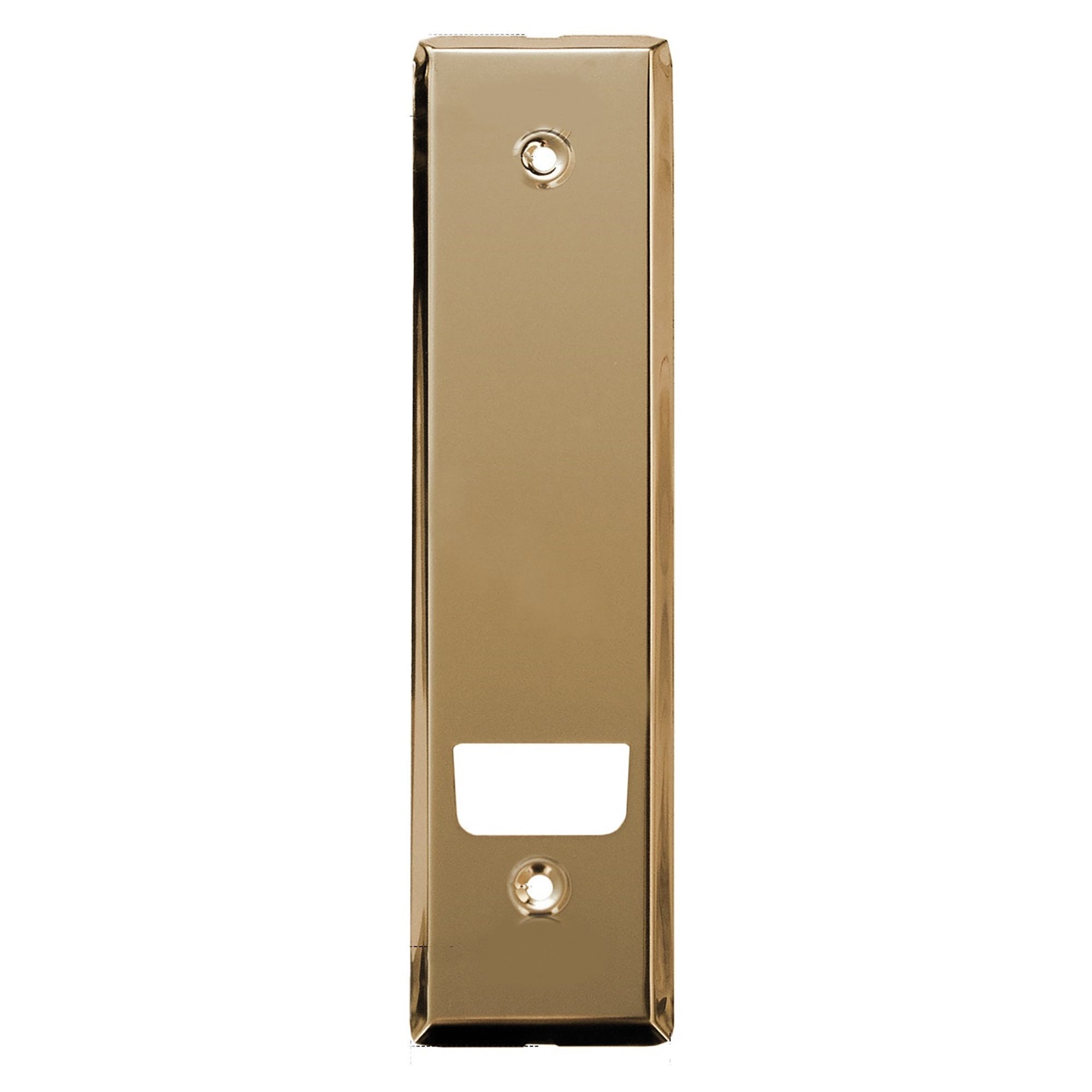 Placca Cieca Per Tapparella Elettrica - Bronzo 21cm - Alluminio Per Avvolgibile Elettrico - Foto 2