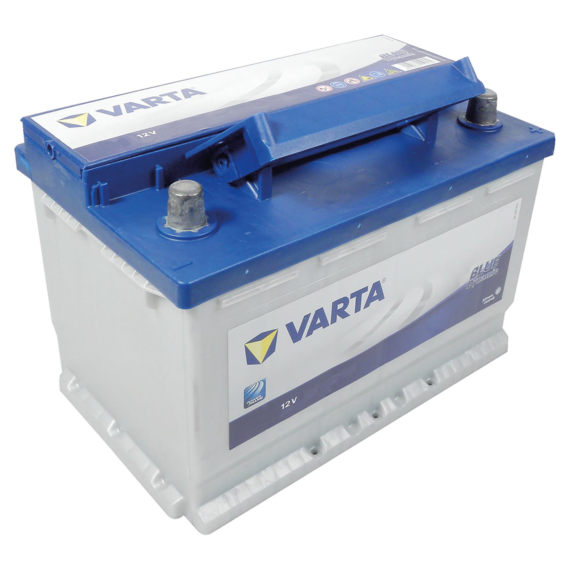 BATTERIA AUTO 60 Ah VARTA SPUNTO 540 A 242x175x190 mm (LxPxH) PESO 15 kg