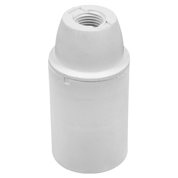 PORTALAMPADA ARDITI E14 IN MATERIALE TERMOPLASTICO LISCIO COLORE BIANCO